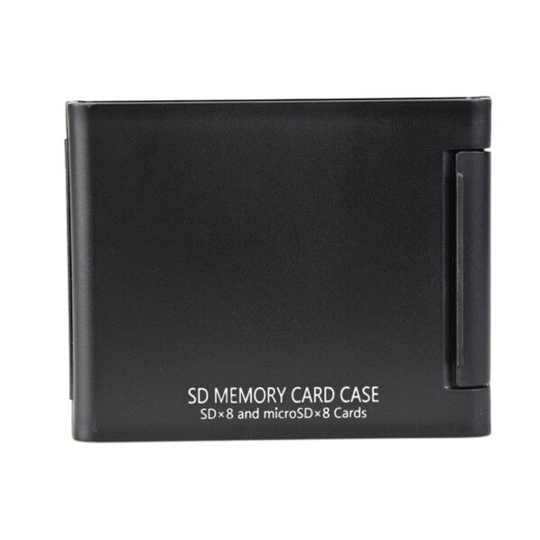 ケンコー・トキナー SDメモリーカードケース 16枚用 ASSD8BK 1個...