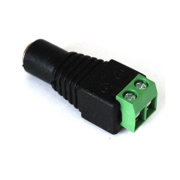 DCジャック2.1 FEC-C1413(A) 緑 63-3076-52 1個