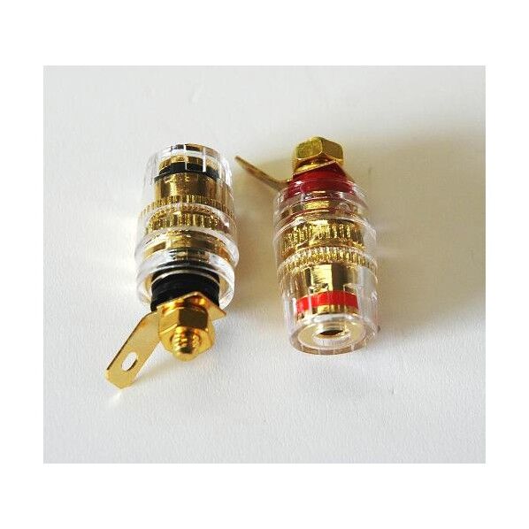 スピーカー端子(赤黒セット品)  HD-520S 63-3076-66 1セット