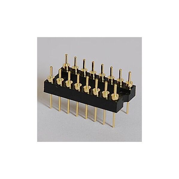 DIP連結ソケット 16ピン WDIP-PIN16 63-3104-66 1個