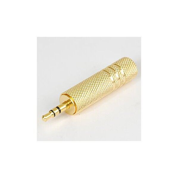 6.3Φ→3.5Φステレオ変換アダプター 金メッキ JL6.3JST-3.5PST 63-3106-61 1個