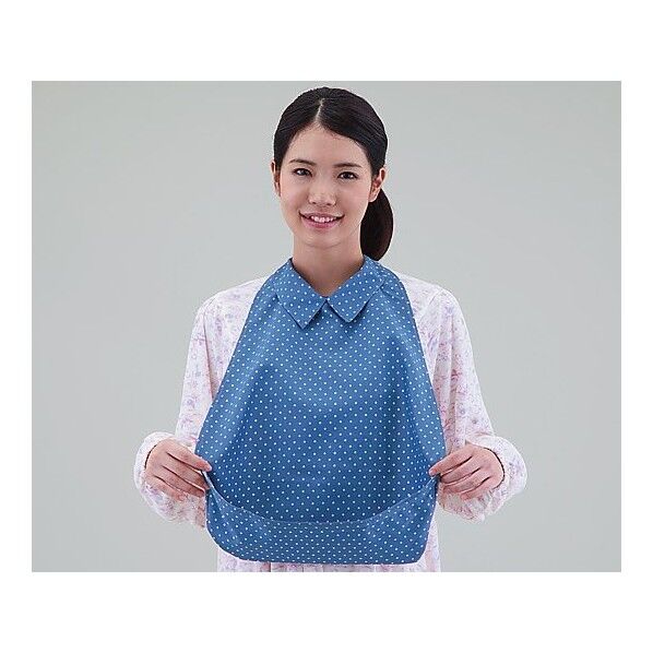 うきうきシャツエプロン クリーム 403785 8-5732-02 1点