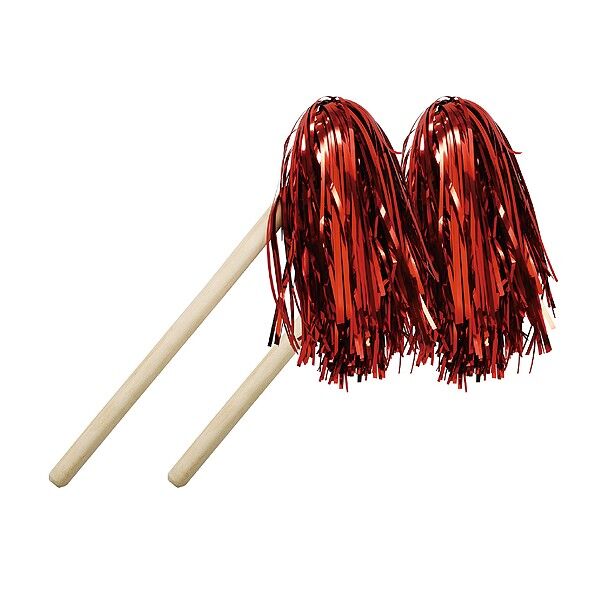 民舞カチカチ棒2本組 赤 φ15×300mm 4931 2本