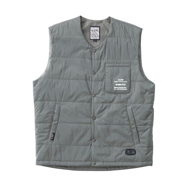 17029 ヒートベストコンプリートセット グレー L