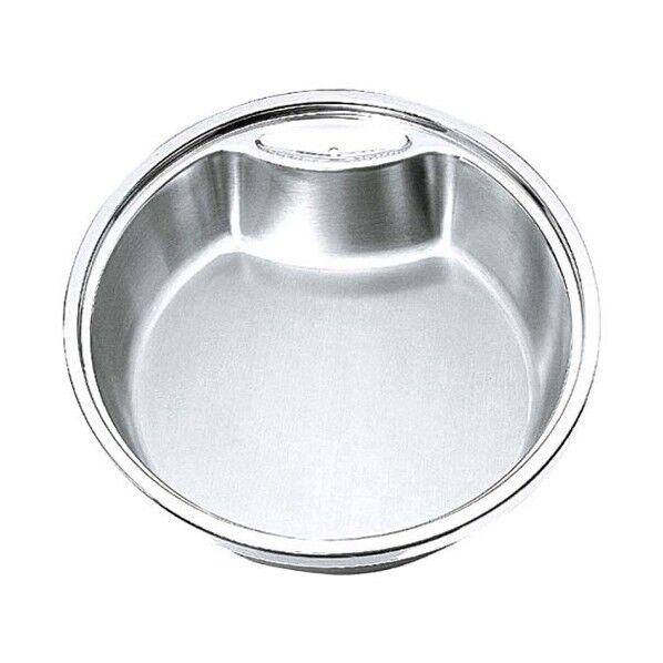 丸型･中華電磁サーバー専用ステンレスフードパン 50cm用 65-645 3885800 63-7160-49 1点