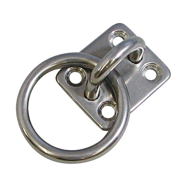 水上金属 ファースト ステンレスリングプレート RP-8 8mm 1個