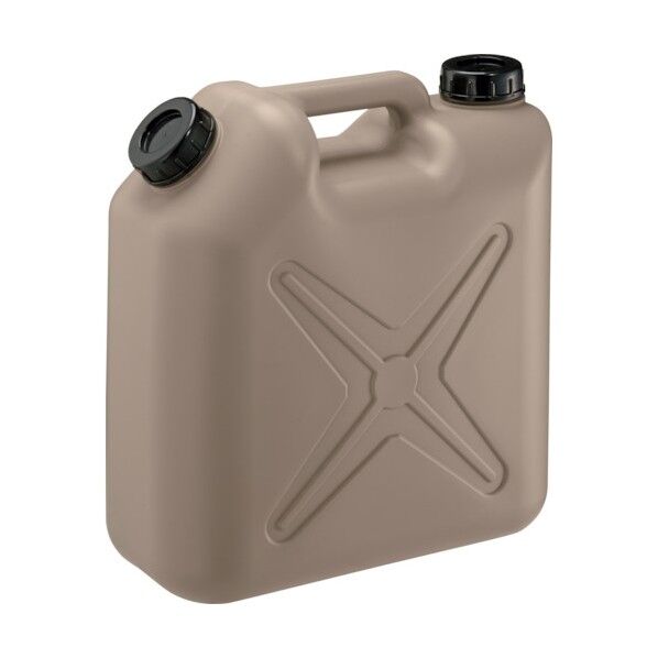 扁平缶 両口 10L ノズル無 ライトサンド 0206LS 1個