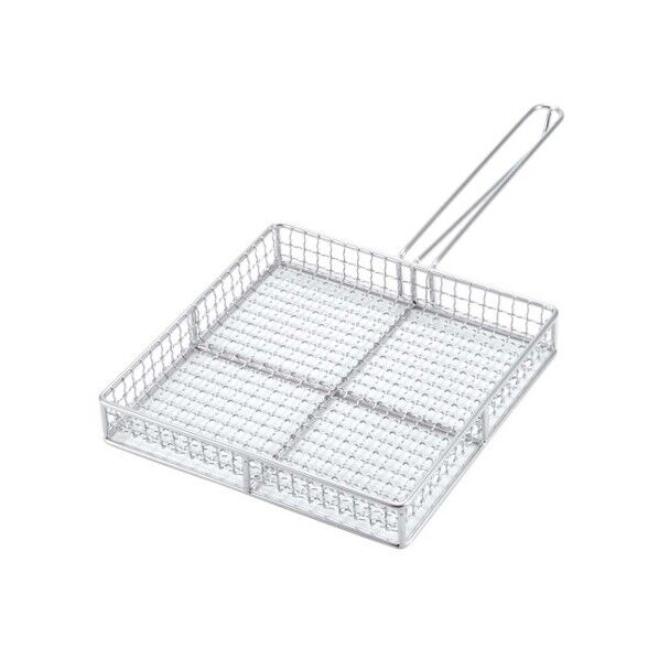 EBM 炭火やきとりカゴ(蓋無)(宮崎地鶏焼きアミ) 1099300 63-7139-79 1点