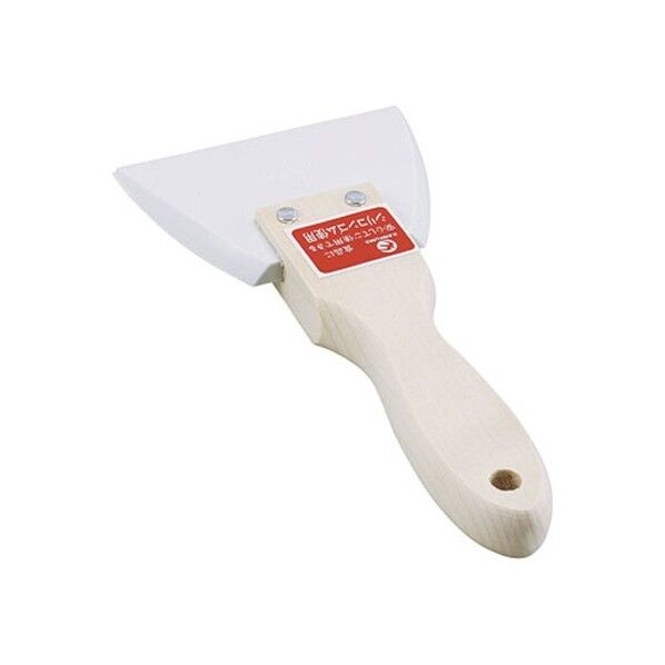 ニュー木柄三角シリコンゴムヘラ 小 62-8196-23 1点