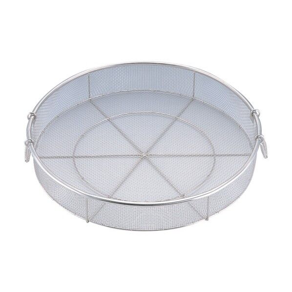 18-8給食用手付蒸しカゴ 60cm 033040001 1個