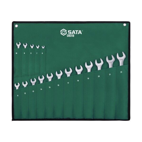 17pcs コンビネーションレンチセット