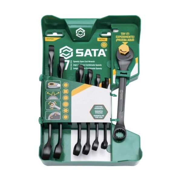 コンビネーションクイックレンチセット（7点）