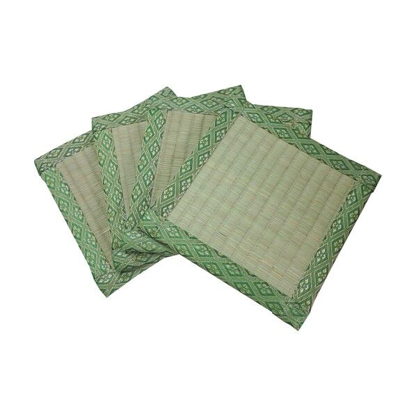 い草座卓敷 16×16cm 4枚セット