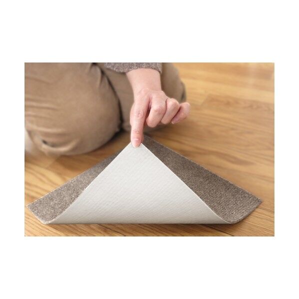 洗える吸着マット ベージュ 30×30cm 9枚セット 1個