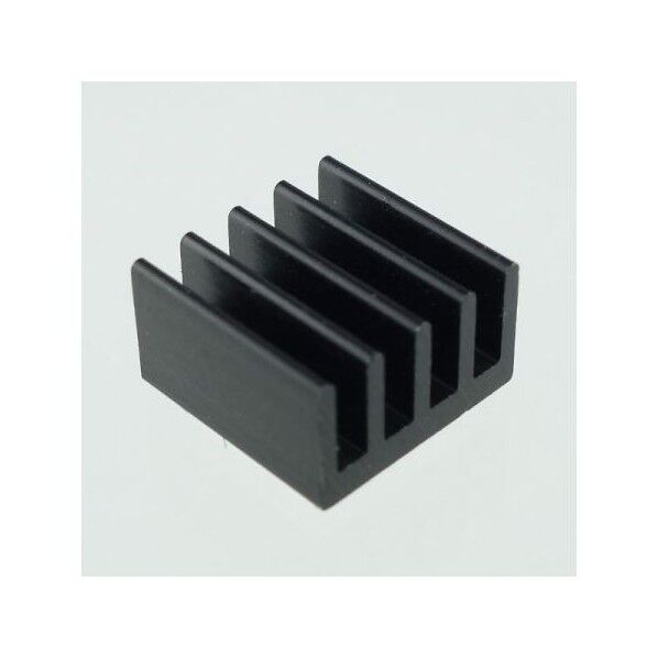 アルミヒートシンク(8.8×8.8×5mm) EM-HS-S-BK 64-5582-29 1点