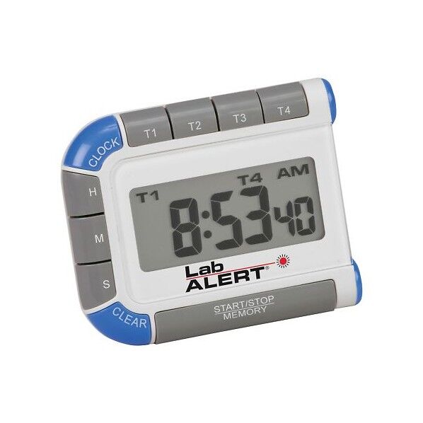 4チャンネルタイマー 校正証明書付 HS24670 4-1844-01-20 1点