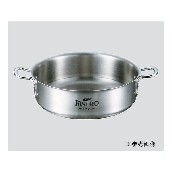 外輪鍋(EBM ビストロ三層クラッド) 蓋無 3.4L 3-4844-01 1点
