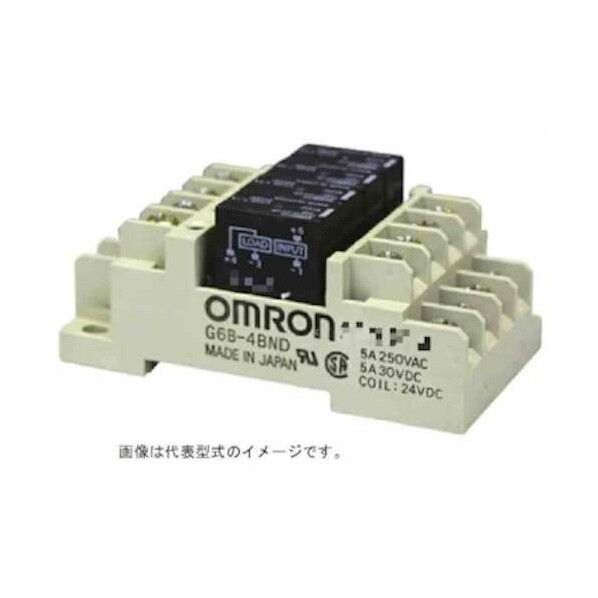 ターミナルリレー G6B-4□□-ND G6B-4BND DC24 1点