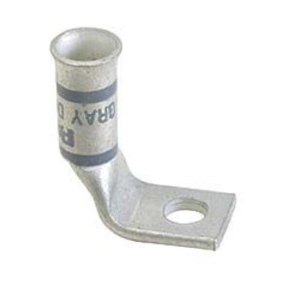 パンドウイット 銅製圧縮端子 1穴 漏斗状電線挿入口 電線サイズ AWG4/0 取付穴サイズ バレル角度 90度 135mm LCAF4/0-12F-X 10個...