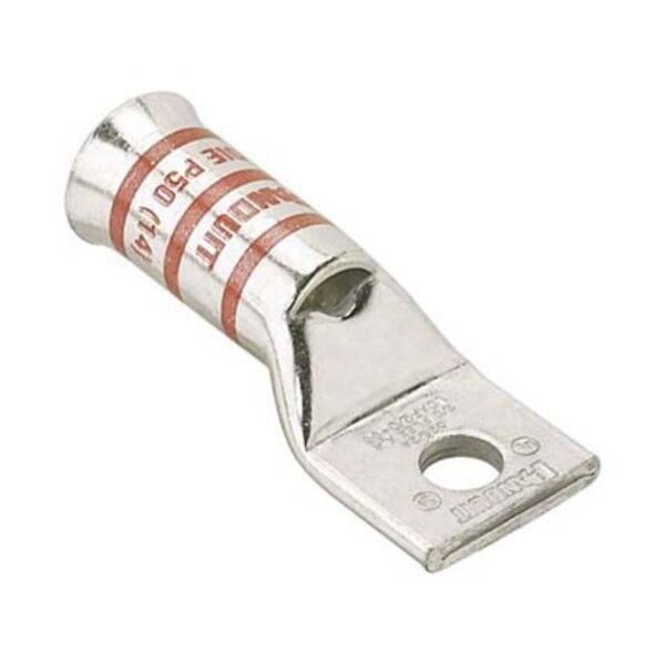 パンドウイット 銅製圧縮端子 1穴 漏斗状電線挿入口 電線サイズ 750 kcmil 取付穴サイズ 135mm LCAF750-12-3 3個...