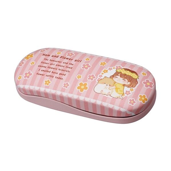パール メガネケース SO-77 ハムスターと女の子 097672 1点...