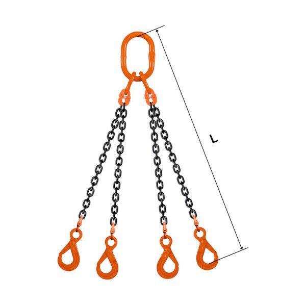 スリングチェーン クォード(アイタイプ) QE3 10×2M