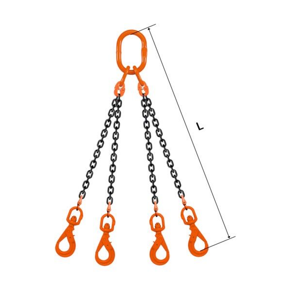 スリングチェーン クォード(アイタイプ) QE3 13×3M