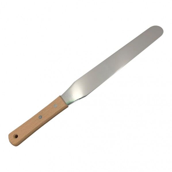 軟膏ヘラ(ステンレス製) 42×250mm 10インチ 6-528-06 1点