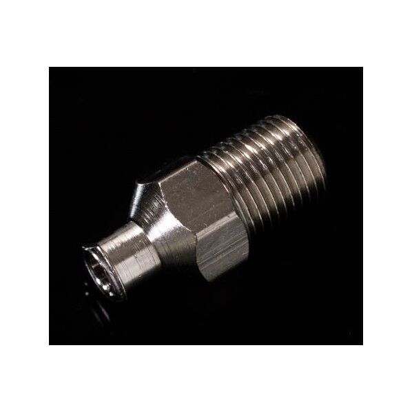 メタルルアーアダプター 1/8-27NPTオス:メスルアー 65-2104-66 1点