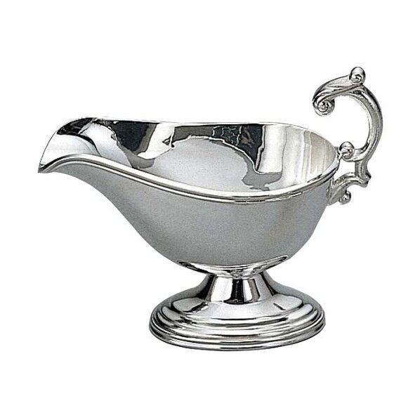 H 洋白 ソースポット三種メッキ 2386330 小 63-7209-64 1点