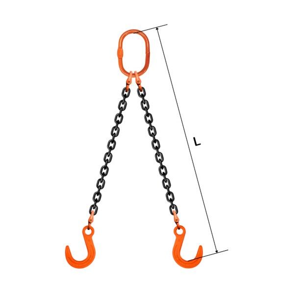 スリングチェーン ダブル(アイタイプ) WE5 8×1M