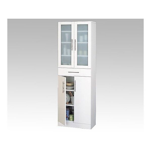 カトレア食器棚60-180 23461 8-2645-01 1点