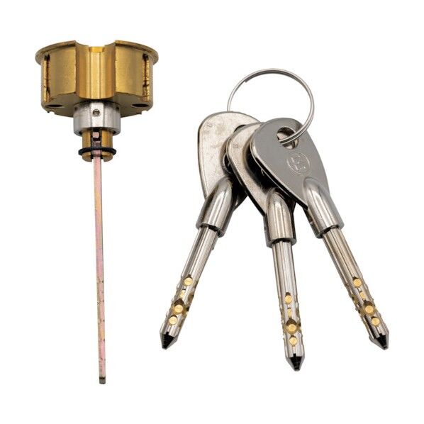 ID-502・ID-202シリーズ共通扉厚60mm対応非常キーシリンダー ID-cy60mm