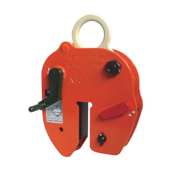 イーグル 縦つり用無傷クランプ NEC-200kg(1-12)