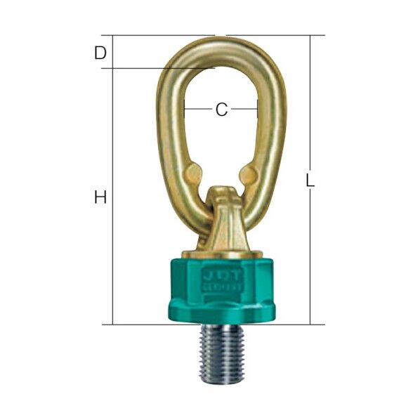 THEIPA POINT 基本使用荷重0.4t TP0.5-M10 1点