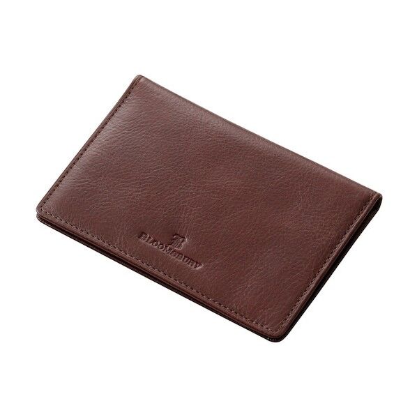 BLOOMSBURYパス入(2つ折)ダークブラウン