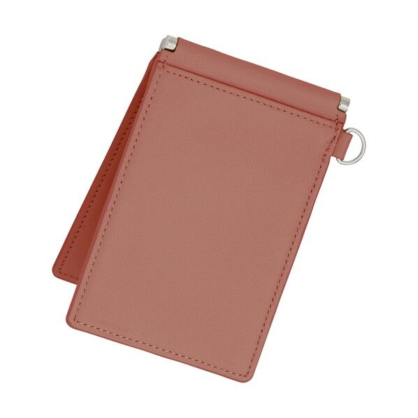 タイ二スト バタフライパスケース グレイッシュレッド