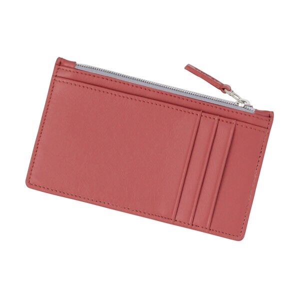 タイ二スト フラグメントカードケース グレイッシュレッド