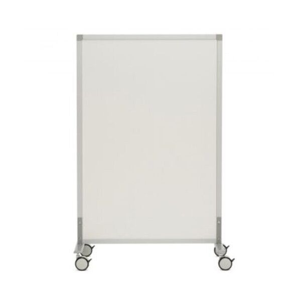 シンプルスクリーン W800×H1200 ホワイトメラミン キャスター脚