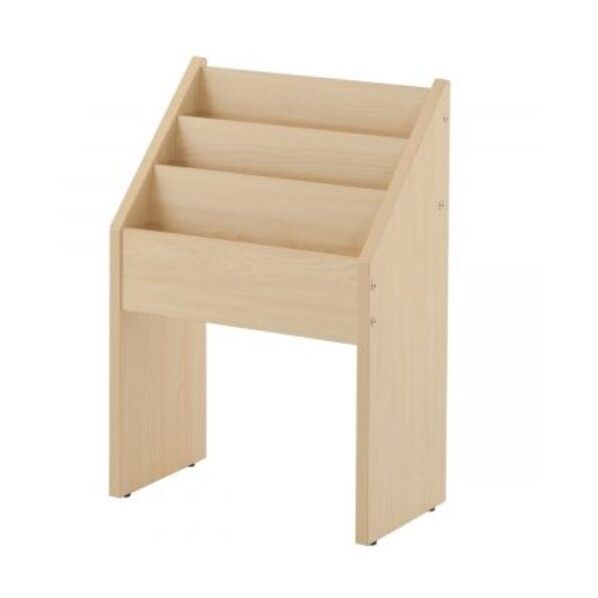 木製マガジンラック ナチュラル