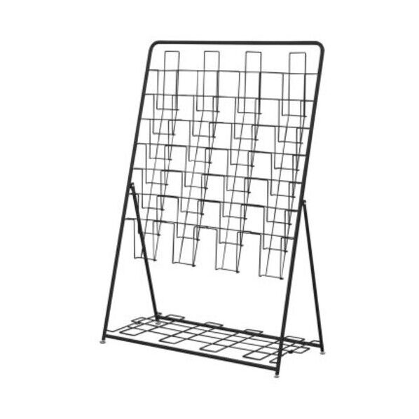 パンフレットスタンド 7段 4列 ホワイト