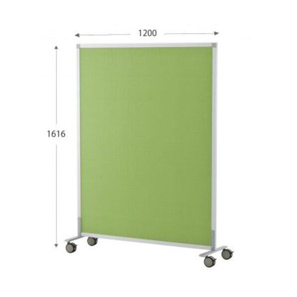 シンプルスクリーン掲示板 W1200キャスター RFSCR-GNWCA 1点...