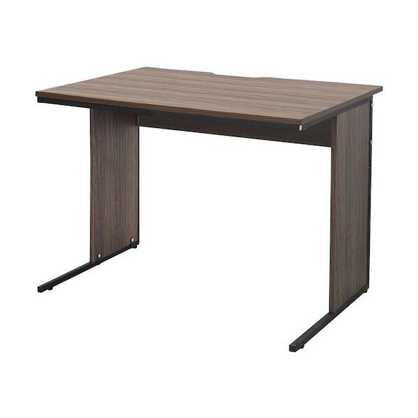  ワークデスク2 W1000×D700 ウォルナット2 GZWD2-1070DM2 1台...