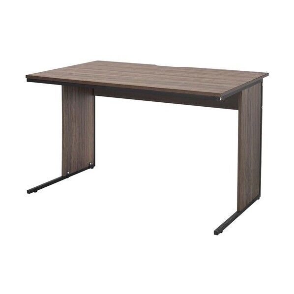 ワークデスク2 W1200×D700 ウォルナット2 GZWD2-1270DM2 1台...