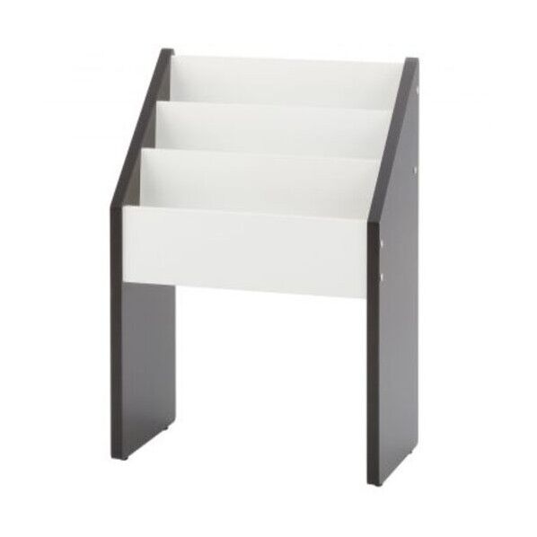  木製マガジンラック ダーク2 SHWA-001DB2 1台...