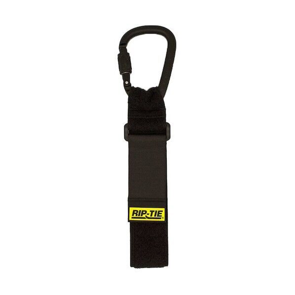RIP-TIE ケーブルキャリアー(安全環付きカラビナ) 50.8mmX508mm 1本入 黒 黒 JP-20-E1P-BK 1本