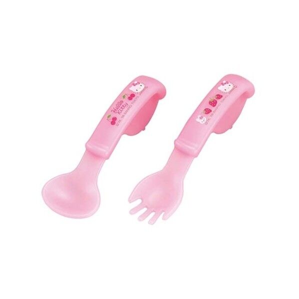 お子様食器 ハローキティー スプーン&フォーク CPB-5 254230 61-6838-87 1点