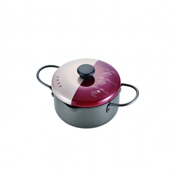 プチフラ フタ付揚げもの鍋16cm