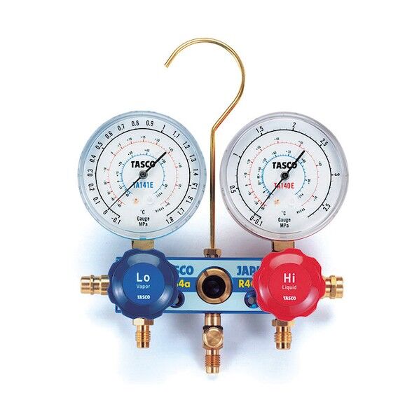 カーエアコン用ゲージマニホールドキット(R134a) TA126-1 1点