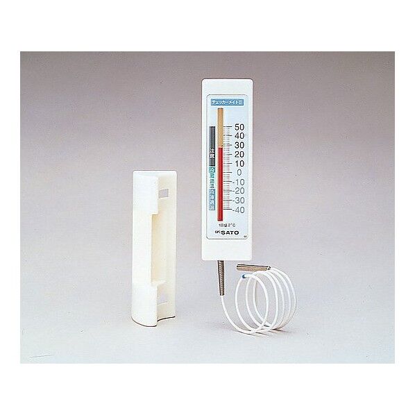 冷蔵庫用温度計 1針 中国語版校正証明書付 0571 1716-00
